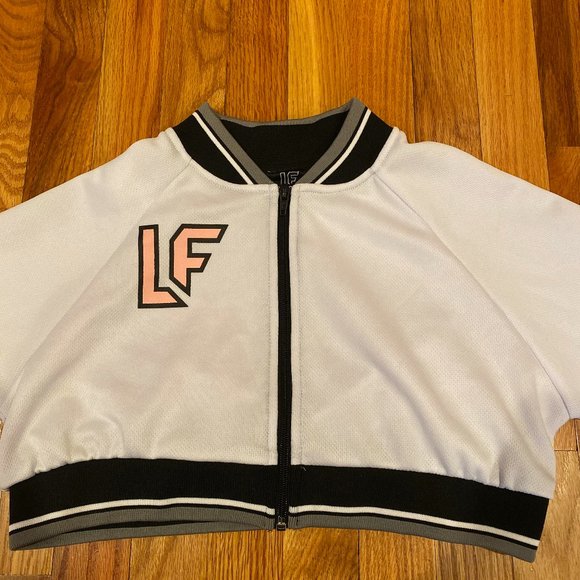 LF The Brand Cropped Zip Up Jacket - Picture 2 of 3